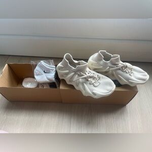 Adidas Yeezy 450 stone flax / tan DEADSTOCK SIZE 4 1/2 UK